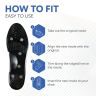 Magnetic Insoles size 8-13 - Rubber (One Pair)