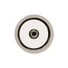 75mm dia x 15mm thick N42 Neodymium Pot Magnet with M10 Eyebolt + 10 metre Rope - 200kg Pull