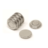 22mm dia x 6mm thick N35 Neodymium Top Hat Pot Magnet - 5.4kg Pull