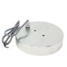 152.4mm dia x 31.75mm thick Electromagnet with 2x 6mm Mounting Hole - 454kg Pull (12V DC / 7.8W)