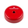 29mm dia x 9mm thick Alnico Shallow Pot Magnet c/w 5.2mm dia countersunk hole - 5kg Pull