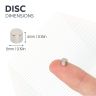 5mm dia x 4mm thick N42 Neodymium Magnet - 0.86kg Pull