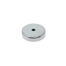 40mm dia x 8mm thick x 5mm c/sink Ferrite Y30BH Pot Magnet - 11kg Pull