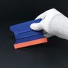 MagWrap™ Blue Magnetic Wing Squeegee with 2.5cm Suede