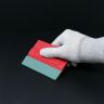 MagWrap™ Red Pro-Tint Bondo Magnetic Squeegee with Suede