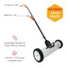 Magnetic Sweeper With Switchable Release - Sweeps Nails & Screws Quickly (23.5" wide)