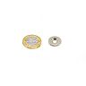 16mm dia x 2mm thick x 5mm c/sink Steel Disc