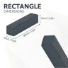 9 x 9 x 39mm thick Y10 Ferrite Magnets - 0.15kg Pull