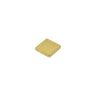 5 x 5 x 1.2mm thick N50 Neodymium Magnet - 0.4kg Pull (GOLD Plated)