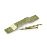 SCREWD 38mm Sawtooth Hanger Kit - 10 Sawtooth Hangers & 20 Semi-Round Head Nails (4 Packs)