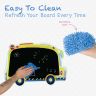 Professor Gauss™ School Bus Educational Magnetic Chalkboard Kit