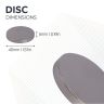 40mm dia x 5mm thick N42 Neodymium Magnet - 15.6kg Pull