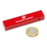 2x Alnico Rectangular Bar Magnets - 2.2kg Pull (15 x 10 x 75mm)