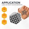 10mm dia N42 Neodymium Sphere Magnets - 1.4kg Pull