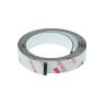 FerroFlex® 12.5mm Wide Ferrous Strip - 3M™ Self-Adhesive / Gloss White