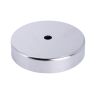 100mm dia x 22mm thick x 11mm hole Ferrite Pot Magnet - 68kg Pull
