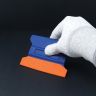MagWrap™ Blue Magnetic Wing Squeegee with 5cm Suede