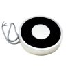 152.4mm dia x 31.75mm thick Electromagnet with 2x 6mm Mounting Hole - 454kg Pull (12V DC / 7.8W)