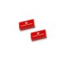 2x Alnico Rectangular Bar Magnets - 0.1kg Pull (10 x 5 x 20mm)