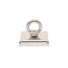 75 x 55 x 20mm N42 Neodymium Pot Magnet with M10 Eyebolt and 10 metre Rope - 110kg Pull