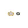 15mm dia x 2mm thick x 4.2mm c/sink Nickel Plated Mild Steel Disc