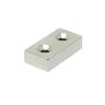 40 x 20 x 10mm thick x 5.5mm c/s N42 Neodymium Magnet - 24.4kg Pull