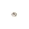 16mm dia x 5mm thick N42 Neodymium Pot Magnet with M4 Internal Thread - 4.8kg Pull