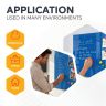 MagniPlan 900mm x 600mm Coloured Magnetic Glass Wipe Boards