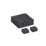 10 x 10 x 5mm thick Isotropic Y30 Ferrite Magnet - 0.08kg Pull