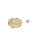 4mm dia x 3mm thick N42 Neodymium Magnet - 0.53kg Pull