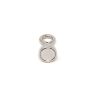 16mm dia Neodymium Clamping Magnet with M4 Eyebolt - Machine Lathed - 9.7kg Pull