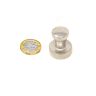 Chrome Skittle Pot Magnet (20mm dia x 25mm tall) - 9kg Pull