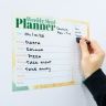 MagFlex® A4 Abstract Weekly Meal Planner Fridge Magnet - Flexible Magnetic Sheet