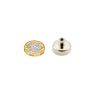 25mm dia x 17mm tall x M5 thread N42 Neodymium Pot Magnet - 20kg Pull