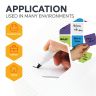 MagFlex® 75 x 75 x 0.85mm Flexible Magnetic Sheet - Gloss Dry-Wipe Surface (Assorted)