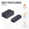 50 x 19 x 10mm thick Y30BH Ferrite Magnet - 2.6kg Pull