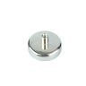 60mm dia x 28mm tall x M8 thread N42 Neodymium Pot Magnet - 139kg Pull