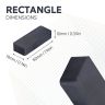 50 x 19 x 10mm thick Y30BH Ferrite Magnet - 2.6kg Pull