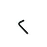 (Seconds) 100mm dia x 15mm thick Ferrite Limpet Pot Magnet c/w M6 threaded hole - 55kg Pull