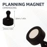 Jumbo Skittle Magnets - Office & Fridge (29mm dia x 38mm tall)