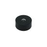 22mm dia x 10mm thick x M5 thread hole Rubber Coated Pot Magnet - 2.6kg Pull