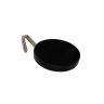 52mm dia Ferrite Pot Magnet with Swivel Hook - 9.9kg Pull