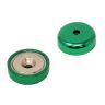 25mm dia A Type Neodymium Pot Magnet - 26kg Pull