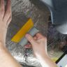 MagWrap™ 140mm Angled Yellow Rubber Turbo Squeegee