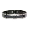 Magnets4 - Men's Rare Earth Magnetic Bracelet with Fold-over Clasp Neutrino