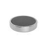 80mm dia x 18mm thick Ferrite Pot Magnet with M10 External Thread - 57kg Pull