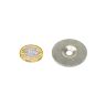 34mm dia x 2mm thick x 6.2mm c/sink Steel Disc