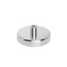 125mm dia x 50mm tall x M14 thread Ferrite Pot Magnet - 130kg Pull