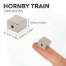 Hornby Train (12.7 x 9.3 x 13.2mm) N42 Neodymium Magnets w/ 2.5mm hole