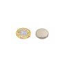 20mm dia x 3mm thick Samarium Cobalt Magnet - 3kg Pull